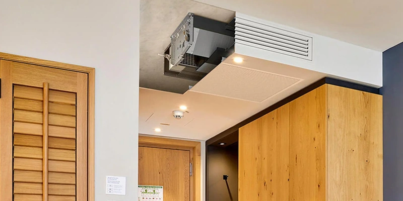 فن کویل سقفی کم صدا